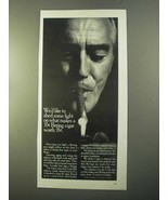 1970 Bering Cigars Ad - We&#39;d Like To Shed Some Light On - $14.99