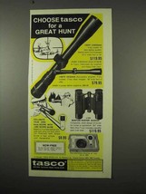 1975 Tasco Optics Ad - #624V Scope, #667V Scope - $14.99
