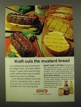 1972 Kraft Mustard and Barbecue Sauce Ad - $14.99