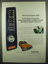 1974 Toyota Car Ad - Introduces ESP - $14.99
