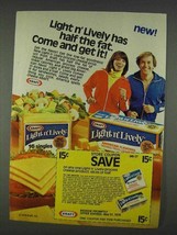 1978 Kraft Light n' Lively Cheese Ad - Come Get It - $14.99