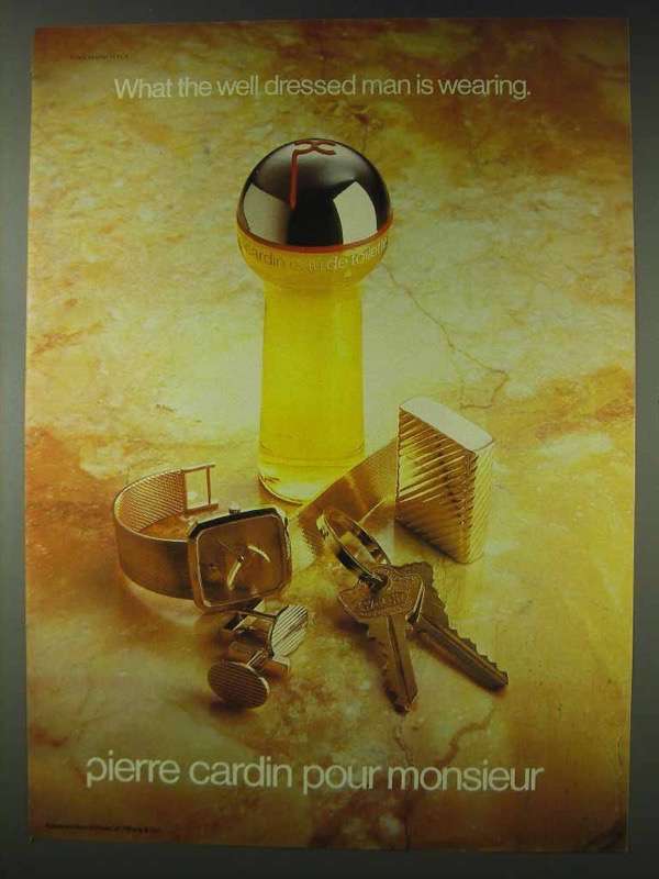 1978 Pierre Cardin Pour Monsieur Cologne Ad and 50 similar items