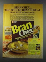 1981 Ralston Bran Chex Cereal Ad - The Better Bran - $14.99
