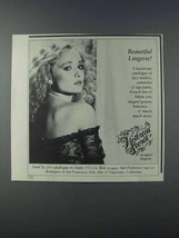 1981 Victoria's Secret Designer Lingerie Ad - Beautiful Lingerie - $14.99