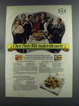 1982 Ralston Chex Cereal Ad - Chex Mix Makes the Party - $14.99