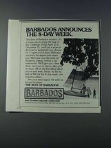 1981 Barbados Tourism Ad - The 8-Day Week - $14.99