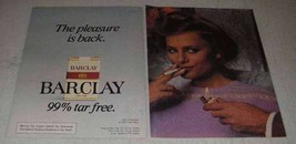 1981 Barclay Cigarettes Ad - $14.99