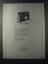 1981 Louis Vuitton Cartouchiere Handbag Ad - $14.99