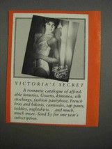 1983 Victoria's Secret Ad - $14.99
