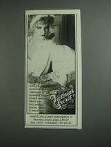 1984 Victoria's Secret Lingerie Ad - Enjoy the Romance - $14.99