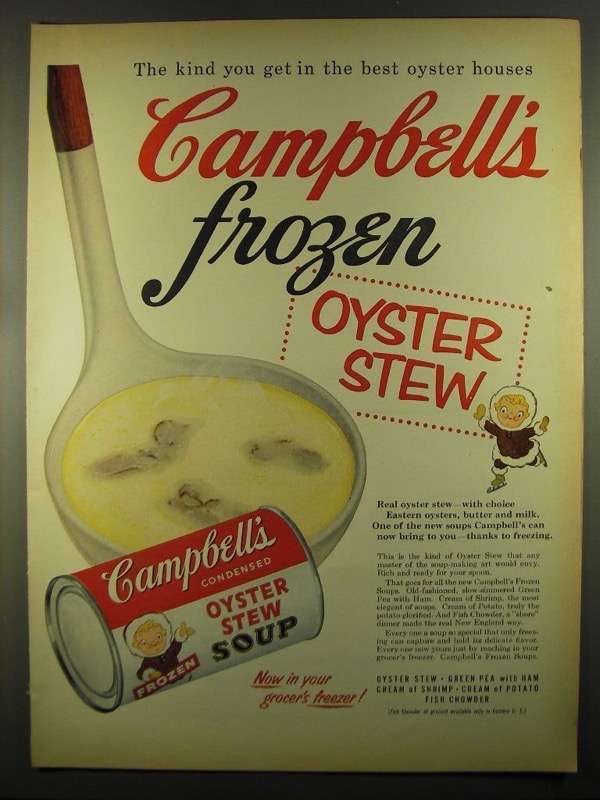 Campbells Condensed Campbells Oyster Stew