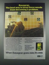 1985 BASF Basagran Herbicide Ad - The Best Way - $14.99