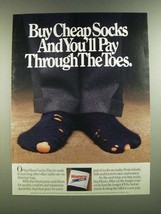 1987 Hanes Her Way Cotton Panties Ad - There's Something New