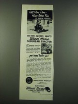 1960 Wheel Horse Suburban Tractor Ad - Get More Done - $14.99