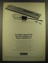 1966 Digital PDP-9 Computer Ad - Los Angeles - $14.99