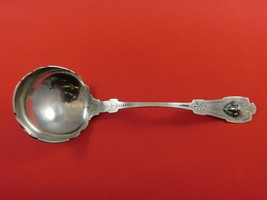 Ram by Schohay and Ludwig Coin Silver Oyster Ladle BC w/ 3D Ram 1867-1873 - $998.91