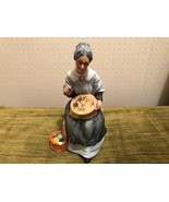 Royal Doulton Embroidering Figurine Made in England 7 3/4&quot; Grandmother - $79.15