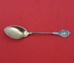 Medallion by Wendt Sterling Silver Melon Spoon GW Twist Handle 5 1/2&quot; Un... - $187.11