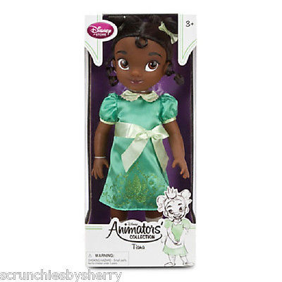 Disney Store Animators' Collection Tiana Plush Doll New with Tags