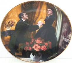 Gone with the Wind Collectors Plate The Proposal Bradford Exchange Vintage - $49.95