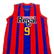 Rubio Ricky #9 Spain Espana Regal Men Basketball Jersey Blue Any Size image 4