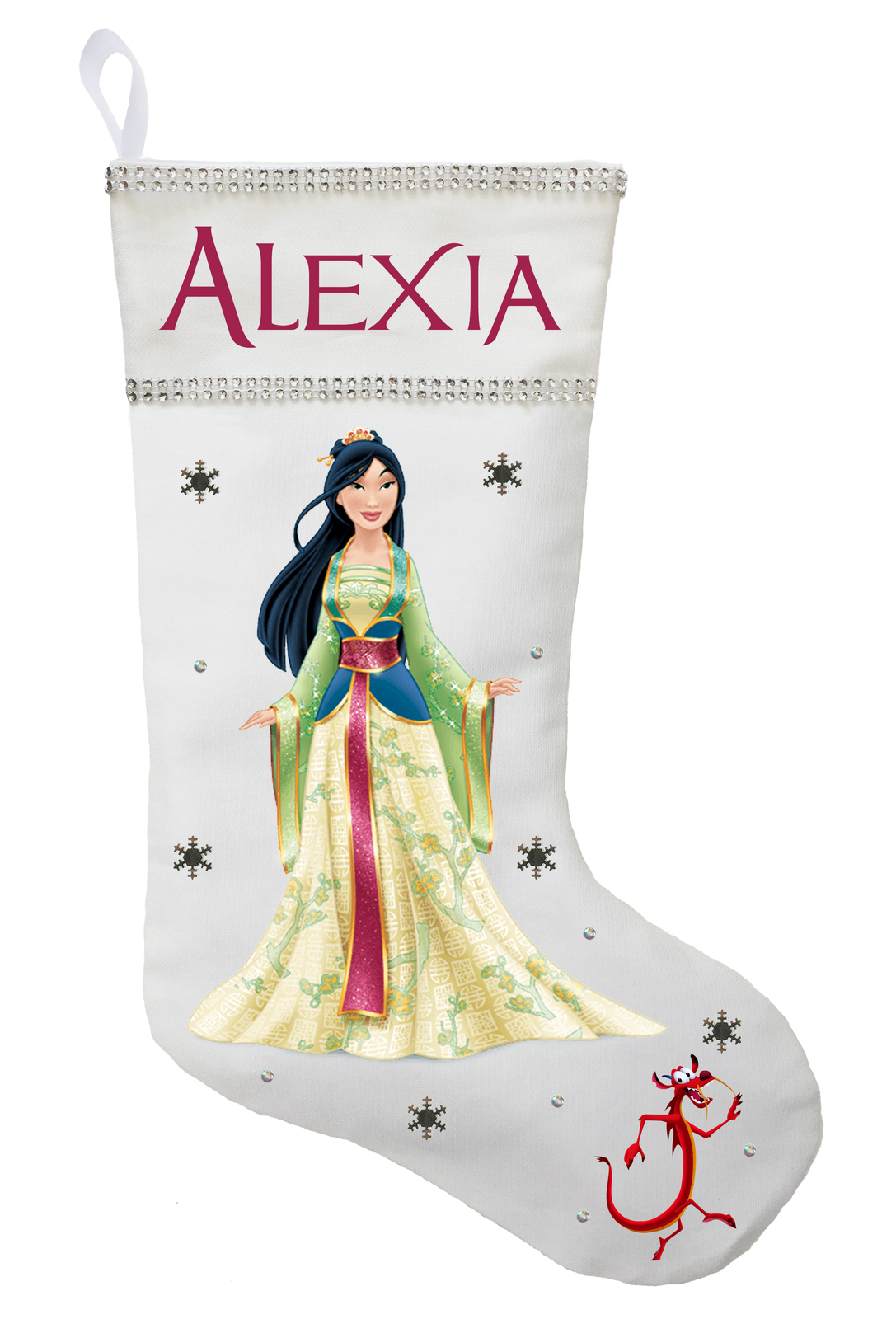 Moana Christmas Stocking, Moana Stocking, Personalized and Hand Princess  Moana Christmas Stocking