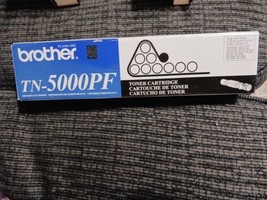 New Genuine Brother TN-5000PF Black Toner Cartridge - $12.86