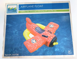 Summerwave Red Airplane Boat Floats Pool Inflatable Swimming Water Age 6+ - $29.29