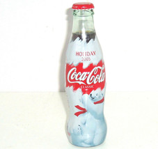 2005 Christmas Polar Bear Coke Coca Cola Bottle Vintage Holiday Collectible - $24.95