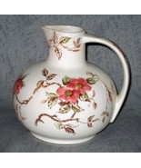 Vintage Nasco Springtime Pitcher French Country Cottage Decor Vase 7&quot; Ta... - $16.83
