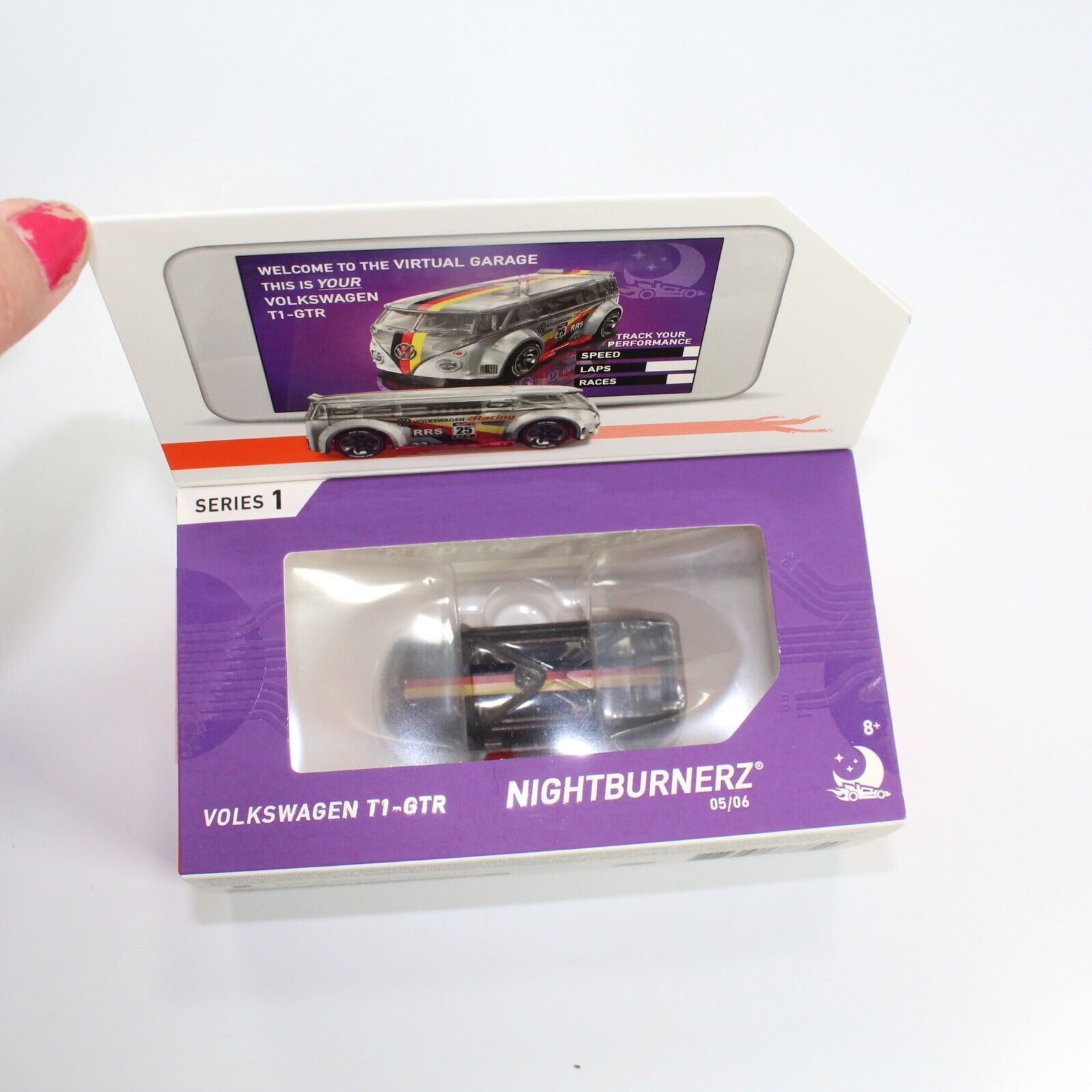 Hot Wheels ID Volkswagen T1GTR NightBurnerz 2018 Limited Edition Diecast Contemporary Manufacture