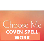 100X FULL COVEN CHOOSE ME - BE THE ONE CHOSEN PICKED EXTREME MAGICK Witc... - $99.77