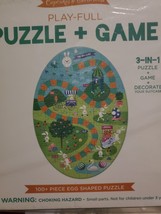 3-in-1 Egg Shape 100 Piece Jigsaw Puzzle - $21.00