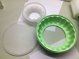 1970s Tupperware Jello Mold Jel N Serve Mold 6 Pieces 