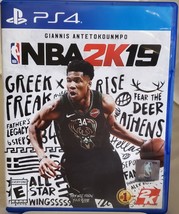 Nba 2K19 For Play Station 4 Playstation 4(PS4) Sports (Video Game) Mint - $4.74