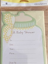 1 Pack of 10 American Greetings Baby Shower Invitations (Baby Bottle) *N... - $6.99