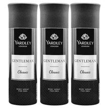Yardley London Gentleman Classic Deo Body Spray for Men,Pack of 3 Pcs - $32.08