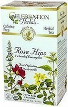 Celebration Herbals, Rose Hips w/Lemongrass Tea Org 24 BAG - $13.68