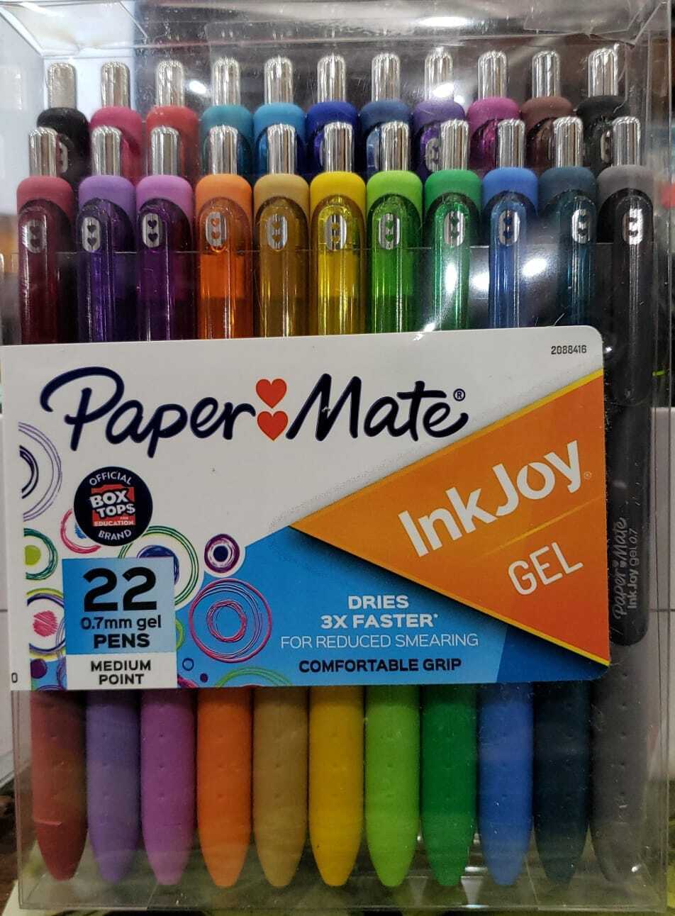 Paper Mate InkJoy Pens, Gel Pens, Fine Point (0.5mm), Assorted, 14 Count 