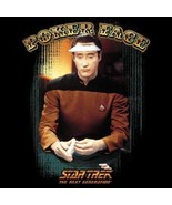 Star Trek: The Next Generation Data Poker Face Adult T-Shirt Size 3X NEW... - $22.24