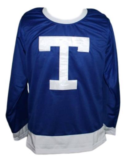 Toronto arenas retro hockey jersey blue  1