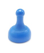 Clue Retro Series Wood Blue Mrs. Peacock Token Replacement Game Piece 20... - $2.75