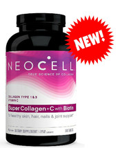   360 ct NEOCELL SUPER COLLAGEN + C biotin, wrinkles Supports lean muscle  - $27.34