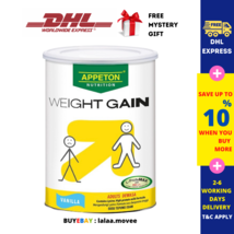 Appeton Nutrition Weight Gain Powder Adults Vanilla Flavor 450g FREE SHIP - $65.52