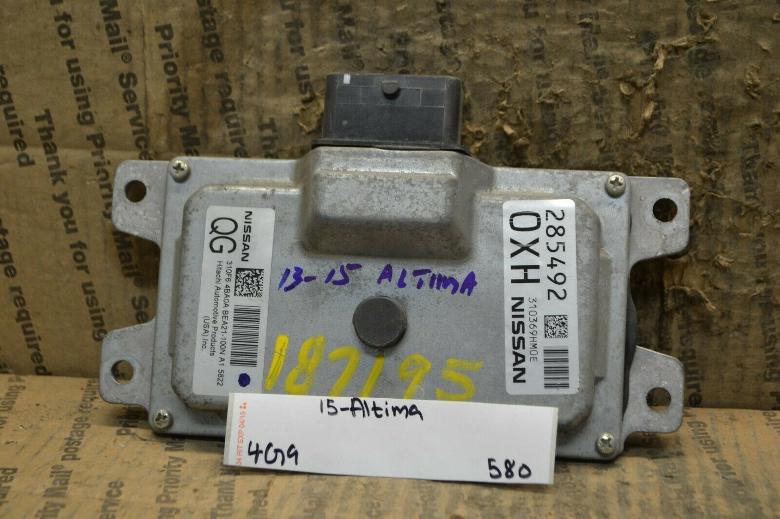 20132015 Nissan Maxima Transmission Control Unit TCU 310F64BA0A Module