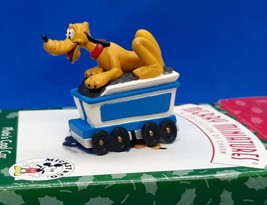 Hallmark Merry Miniatures Pluto's Coal Car 2nd of 5 Figurine Mickey Express 1998 - $4.99