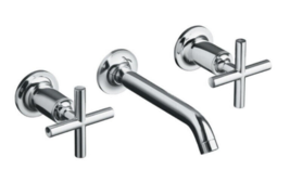 Kohler T14413-3-CP Purist Wall Mounted Bathroom Faucet - Polished Chrome - $169.90