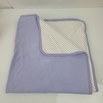 Baby Gap Lavender White Polka Dot Soft Cotton Infant Girl Blanket - $59.39
