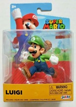 Super Mario LUIGI Running Jakks Pacific Exclusive 2.5" Figure NEW in Package K3 - $9.99