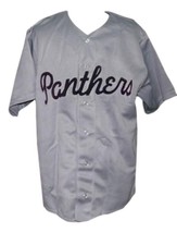 Washington Panthers Retro Baseball Jersey 1950 Button Down Grey Any Size image 4